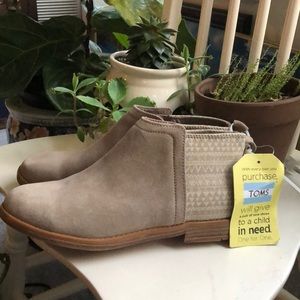 TOMS Youth Deia Desert Taupe Mud Hut